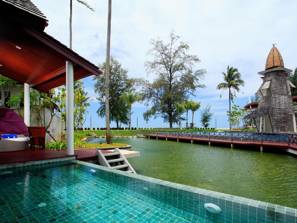 Villa mit eigenem Pool und Lagunenblick